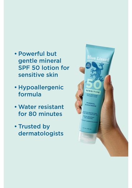 Sensitive SPF50 Hassas Ciltler Için Mineral Güneş Kremi 148ML