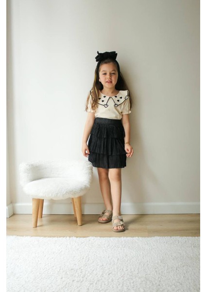 Kız Çocuklarına Özel Gün Bayramlık Takım I Yazlık Kız Çocuk Kombini I Ikili Kız Çocuk Takımı fırsatları