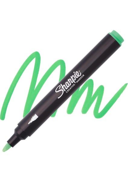Creative Akrilik Kalem Yeşil- Mermi Uçlu