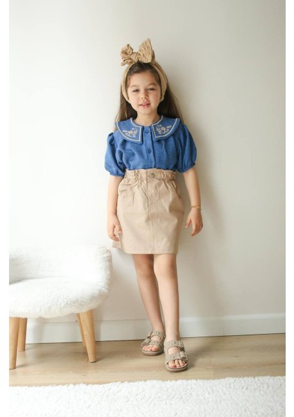 Kız Çocuklarına Özel Gün Bayramlık Takım I Yazlık Kız Çocuk Kombini I Ikili Kız Çocuk Takımı fiyatları