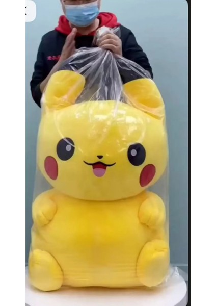 Pikachu Peluş Oyuncak Büyük Boy 45 cm fiyatları