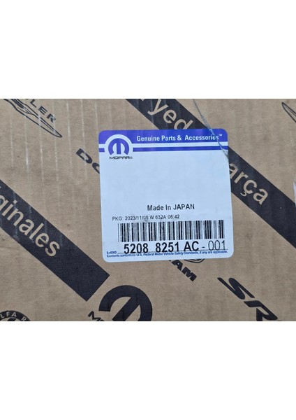 Jeep Grand Cherokee Direksiyon Amortisörü 52088251AC (2000-2004) modelleri