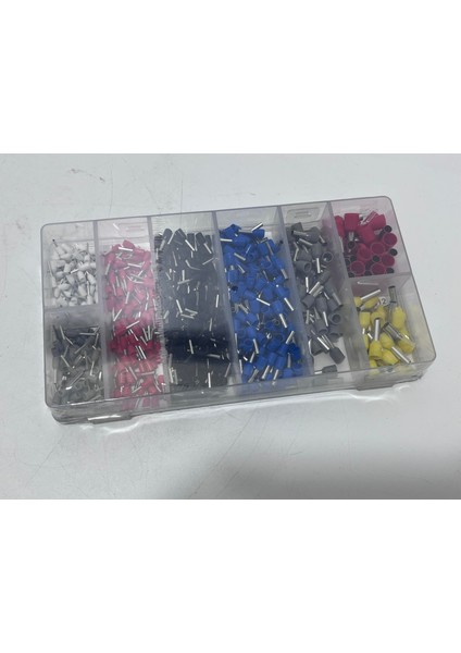 Hsc8 6-4A AWG23-7 Terminal Sıkma ve Tel Sıyırma Pense Seti (800 Parça) fırsatları