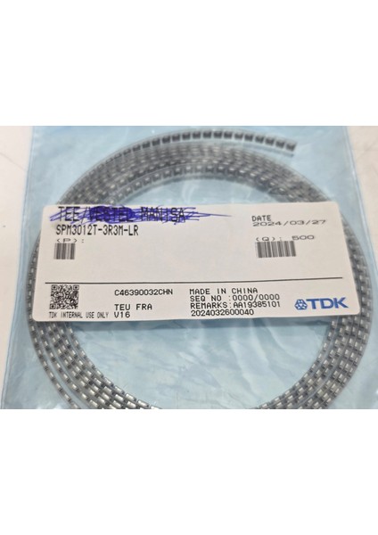 SPM3012T-3R3M-LR Güç Endüktörü 500 Adet modelleri