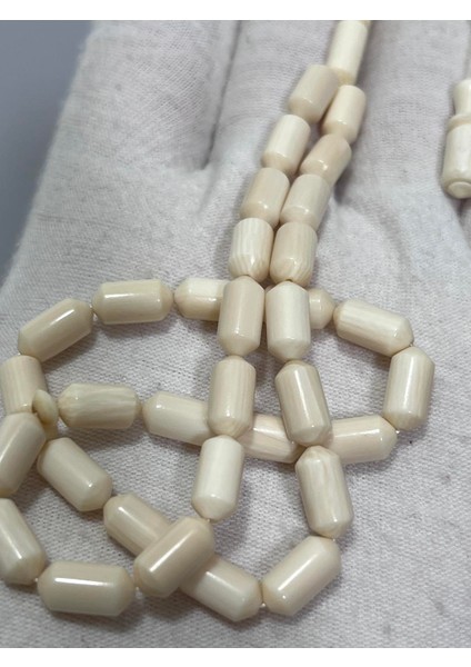 Kesme Fildişi Tesbih 11,80 Gram - Koleksiyonluk Fil Dişi Tespih fırsatları