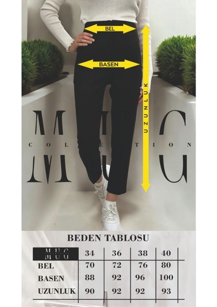 Kadın Pantolon Mug Kumaş Mug