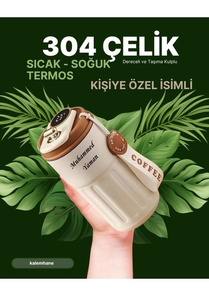 304 Çelik Sıcak - Soğuk Kişiye Özel Termos