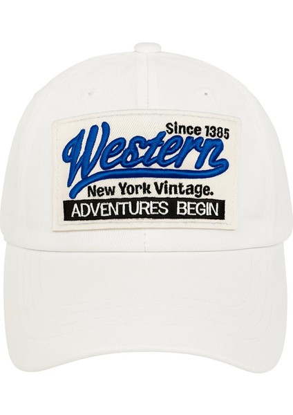 Western Şapka Erkek Kadın Unisex Nakışlı Pamuklu Ayarlanabilir Beyzbol Kep Spor Şapka