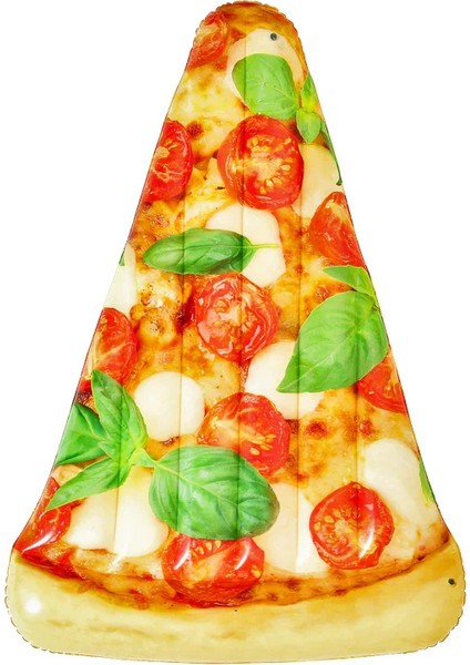 188X130 cm Pizza Dilimi Şişme Deniz Yatağı - Lezzetli Tasarım Yüzme Matı fiyatları
