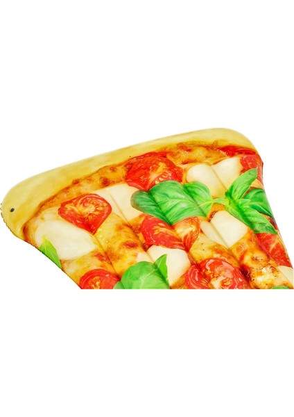 188X130 cm Pizza Dilimi Şişme Deniz Yatağı - Lezzetli Tasarım Yüzme Matı fırsatları