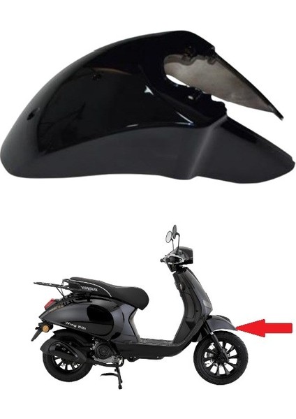 Mondial WING50CC Ön Çamurluk Siyah
