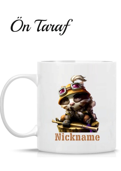 Lol Temalı Kişiye Özel Kupa Bardak