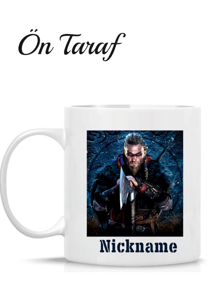 Assasians Walhala Oyun Temalı Kişiye Özel Kupa Bardak