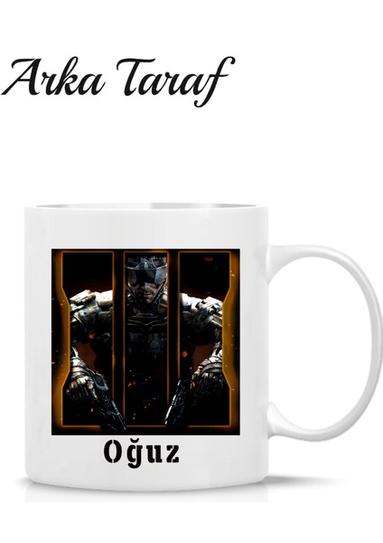 Cod Black Ops Oyun Temalı Kişiye Özel Kupa Bardak fiyatları