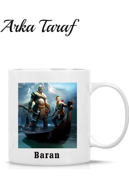 God Of War Oyun Temalı Kişiye Özel Kupa Bardak fiyatları