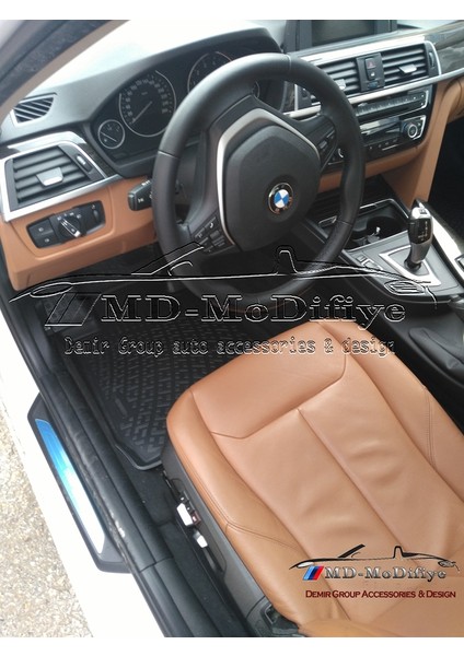 Bmw 3-Serisi F30 3D Siyah Havuzlu Paspas 2012-2018