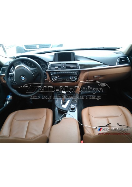 Bmw 3-Serisi F30 3D Siyah Havuzlu Paspas 2012-2018