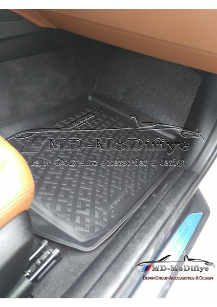 Bmw 3-Serisi F30 3D Siyah Havuzlu Paspas 2012-2018