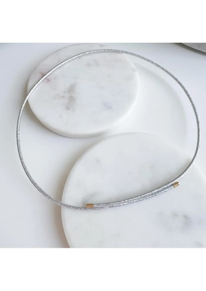 Gümüş Renk Mıknatıslı Ip Bileklik-Kolye-Halhal modelleri