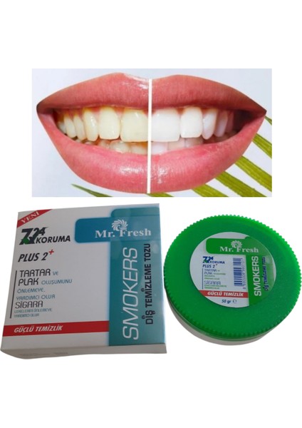 Hmd Bitkisel Diş Temizleme ve Beyazlatma Tozu 50 gr