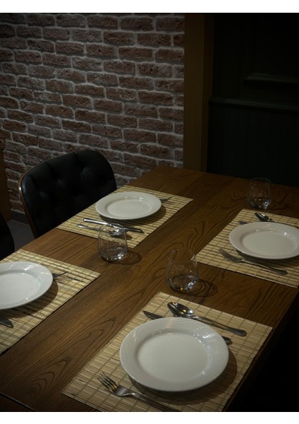 Bambu 6'lı Amerikan Servis 30X42 cm fiyatları