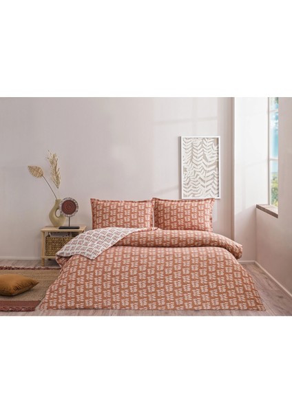 Seç&ser Çift Tarafı Desenli Tek Kişilik Nevresim Takımı Lorien Turuncu fiyatları