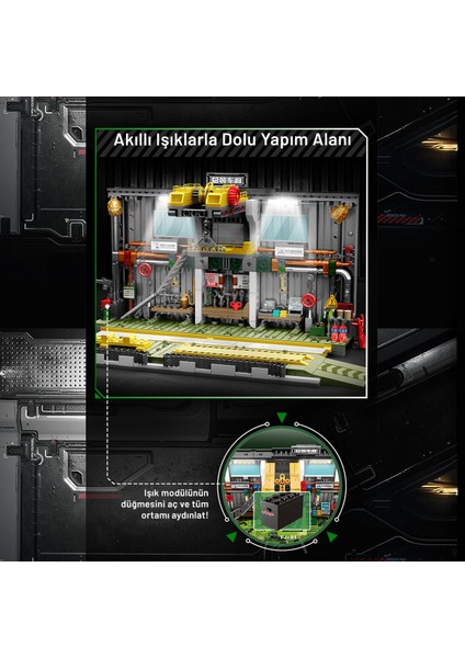 Ana Muharebe Tank Montaj Fabrikası Yapı Bloğu Seti