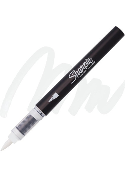 Creative Akrilik Marker Beyaz- Fırça Ucu