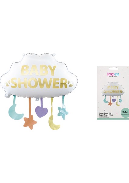 Folyo Balon Bulut 62,5*65,5 baby shower fiyatları