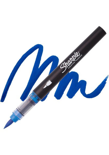 Creative Akrilik Marker Mavi- Fırça Ucu