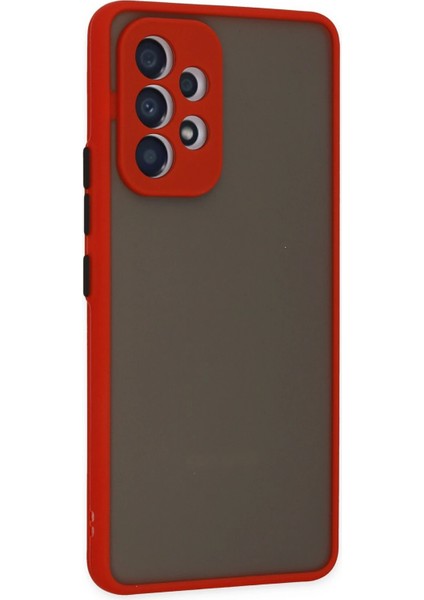 Samsung Galaxy A33 5g Kılıf Montreal Silikon Kapak - Kırmızı modelleri