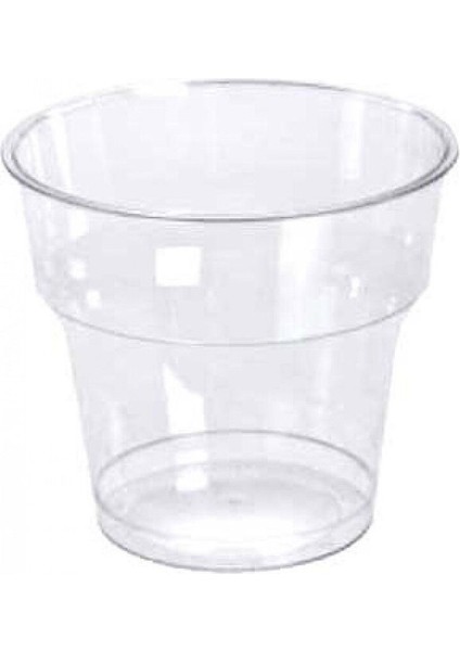 Şeffaf Ekstra Sert Plastik Kristal Bardak 200 Adet 180 cc