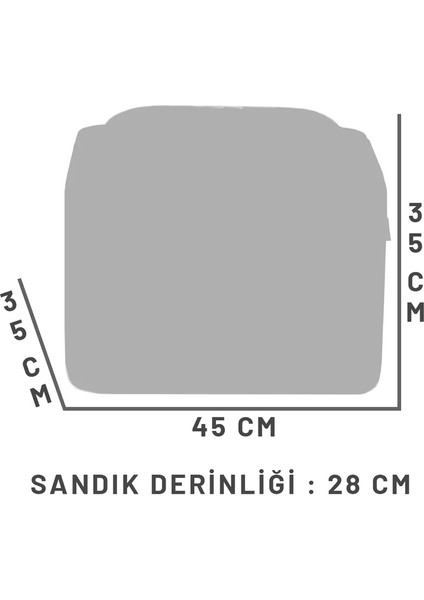 Jarvis Bohem Sandıklı Orta Sehpa Puf, Gri indirimleri