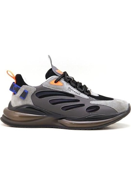 647 Air Taban Erkek Sneaker Ayakkabı-Füme