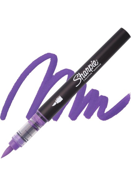 Creative Akrilik Marker Leylak- Fırça Ucu