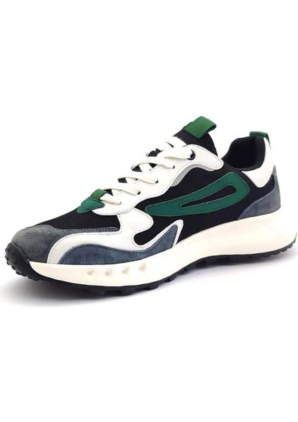 638-1 Hafif Taban Erkek Sneaker Ayakkabı-Siyah modelleri
