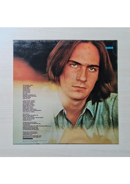 James Taylor - Sweet Baby James - 1970 Ilk Baskı - Dönem Baskı Plak - Longplay - Lp fiyatları