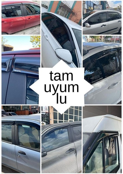 Toyota Auris 2007-2023 Hb Tam Uyumlu Mügen Cam Rüzgarlığı 4'lü indirimleri