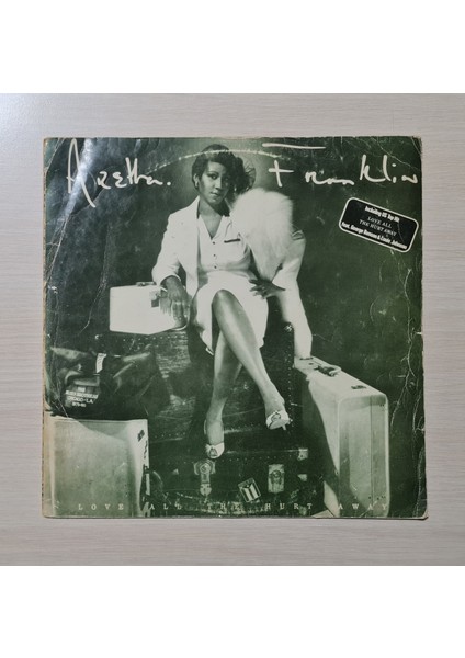 Aretha Franklin - Love All The Hurt Away - 1981 - Dönem Baskı Plak - Longplay - Lp