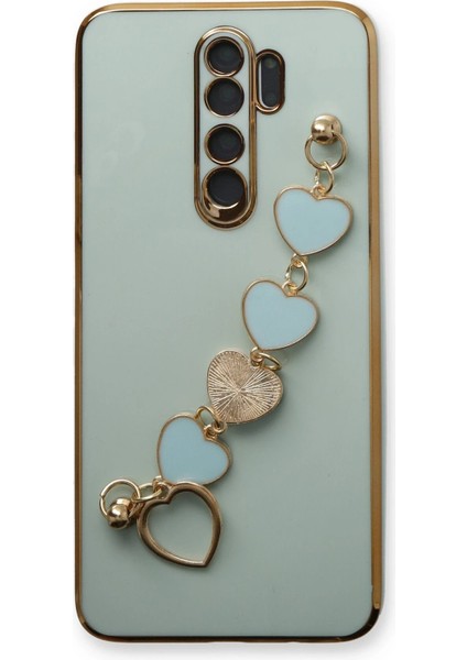 Xiaomi Redmi Note 8 Pro Kılıf Esila Silikon - Su Yeşili – Darbe Koruma
