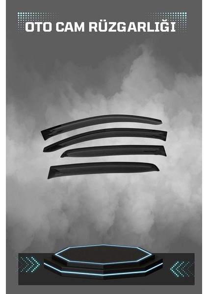 Peugeot 308 2014-2021 Mügen Cam Rüzgarlığı 4lü Takım modelleri