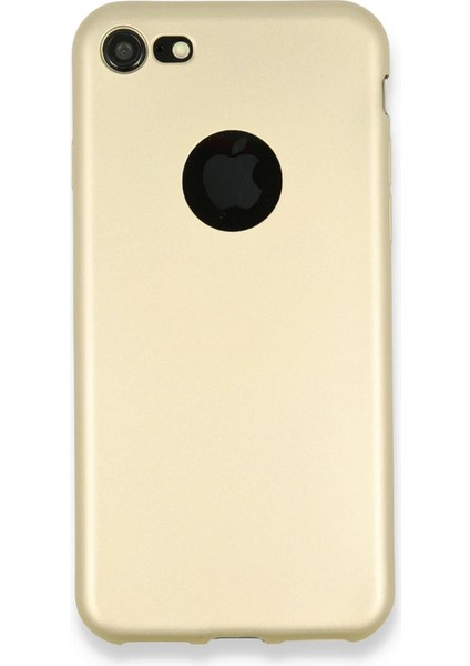 iPhone 7 Kılıf First Silikon - Gold – Darbe Koruma