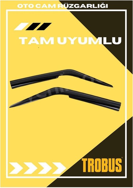 Ford Transit 2014 ve Sonrası Tüm Kasalar Tam Uyumlu Mügen Cam Rüzgarlığı 2li