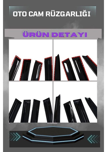 Fiat Uno 1990 Cam Rüzgarlığı 4lü Takım fırsatları