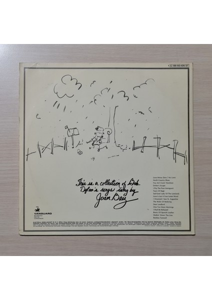 - Any Day Now (Bob Dylan's Songs Sung By Joan Baez) - 1971 - Dönem Baskı Plak - Longplay - Lp
