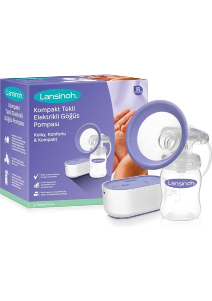 Lansinoh Kompakt Tekli Elektrikli Göğüs Pompası