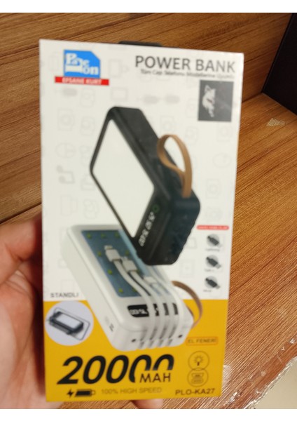 Powerbank Kablolu 20000 Mah fiyatları