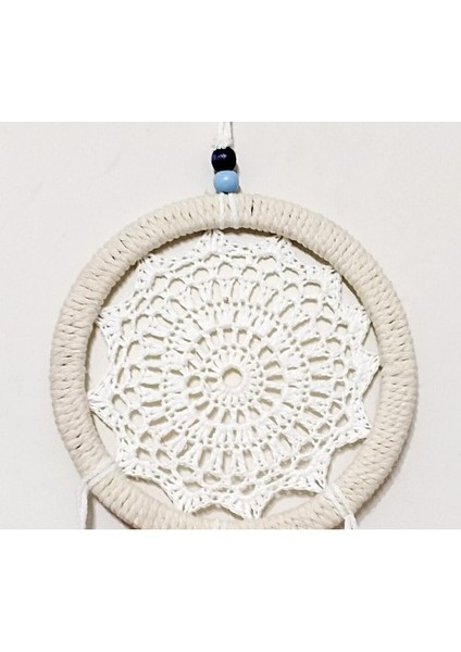 Kırmızı Kuş Tüylü Dream Catcher El Yapımı Düş Kapanı Duvar Süsü fırsatları