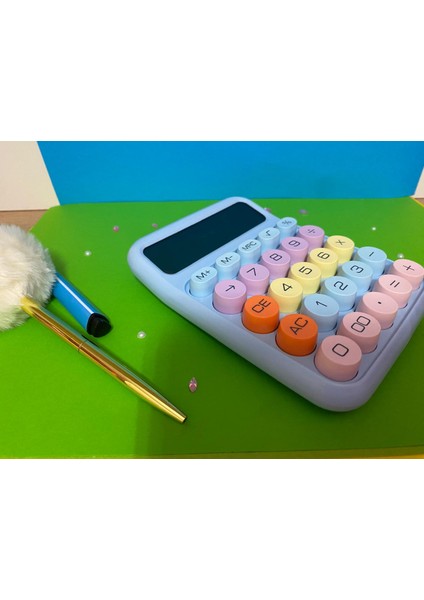 Renkli Tasarım Hesap Makinesi
