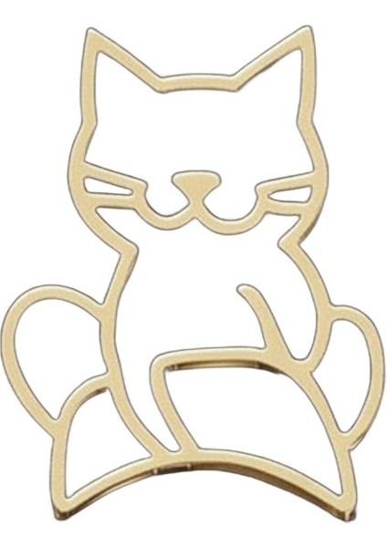 8 Ayar Altın Kolye Ucu Kedi GM6329 1 gr